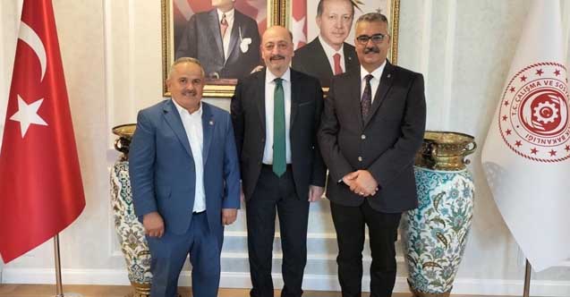 Yusuf Ahlatcı, Ankara’da bir dizi ziyarette bulundu 